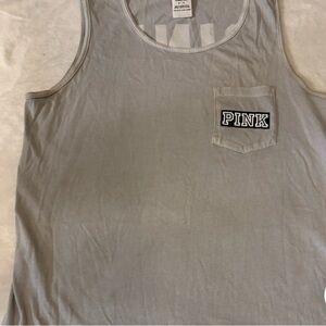 PINK by Victoria’s Secret in Light Gray EUC Size Small